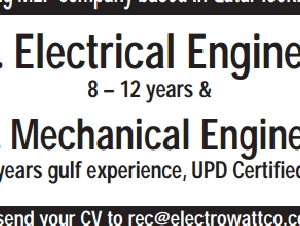 Sr. Electrical Engineer /Sr. Mechanical Engineer