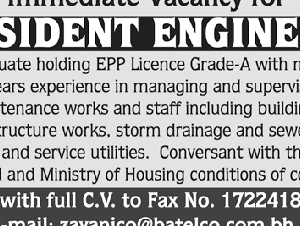 RESIDENT ENGINEER