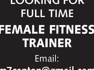 Female Fitness Trainer
