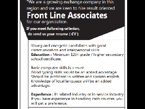 JOB VACANCY