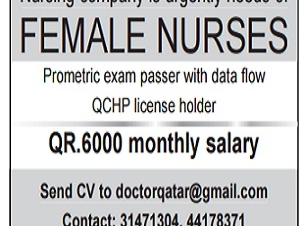 FEMALE NURSES 