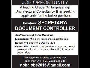 JOB OPPORTUNITY