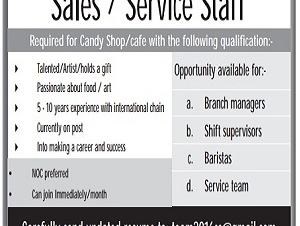 Sales / Service Staff